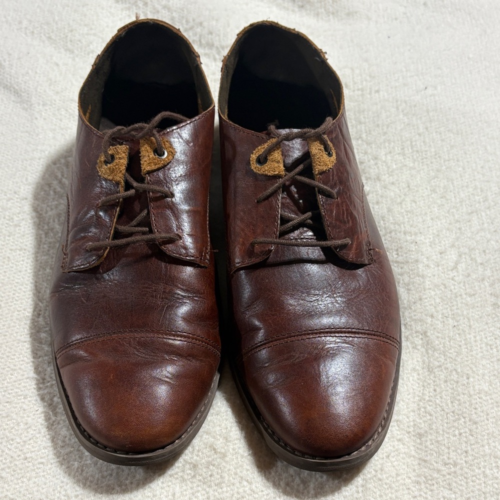 Timberland Men's Rich Brown Leather Derbys